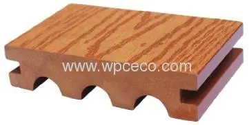 140x30mm Wpc Outdoor Arched Flooring 