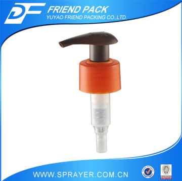left-right plastic lotion pump 28mm cosmetic lotion pump, hot sell 28mm Plastic Left-Right Lotion Pump