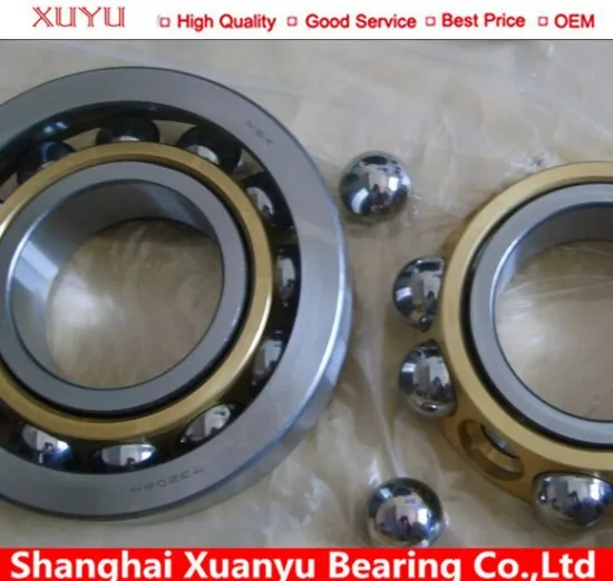 angular Contact bearing ball bearing price angular contact ball bearing Chrome steel and low noise anguar contact ball bearing