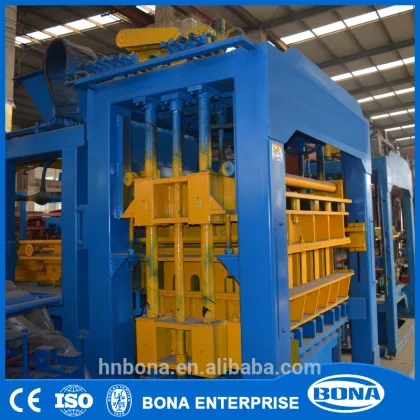 China new fully automatic hydraulic press type brick production hydraform brick machine