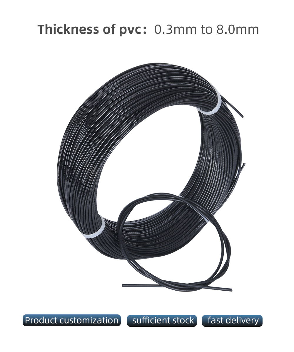 Pvc Coated Wire Rope Black 04