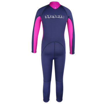 Seaskin Children&#39;s Hit Color Full Wetsuit