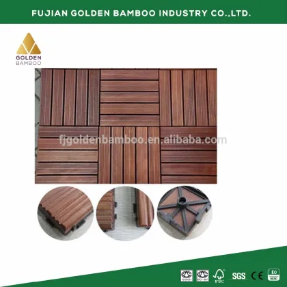 nature color bamboo outdoor garden flooring