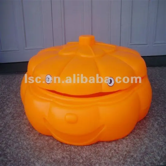 Pumpkin plastic sandbox