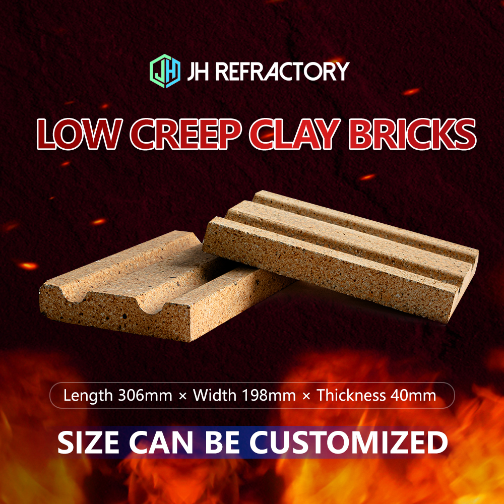 Low creep clay bricks Fire escape wall bricks size