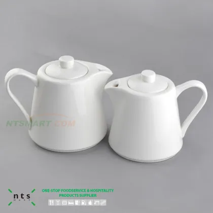 hospitality ceramic coffee pot,tea pot sets