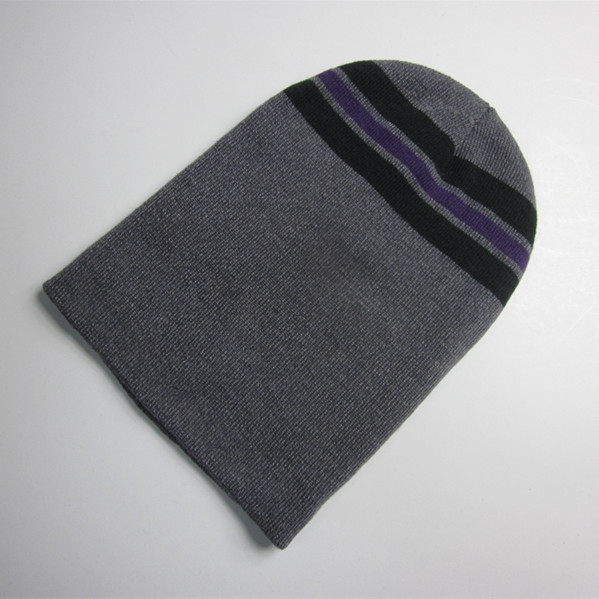 Striped Cuff Beanie