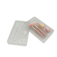 Display plastic clear blister cosmetic tray