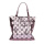 Geometric waterdrop pattern handbag vegan leather handbag crossbody shoulder bag fashion handbag