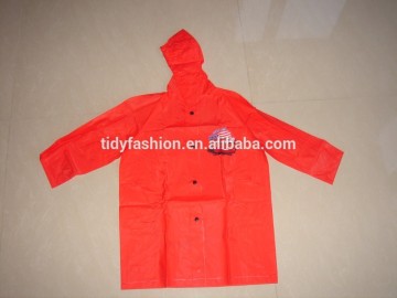 Clear Plastic kids Waterproof Rain Coats