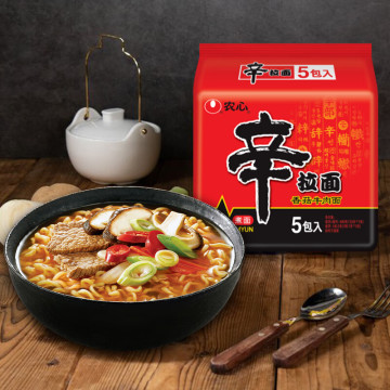 Nongshim Shin Ramyun Spicy Korean Instant Noodles