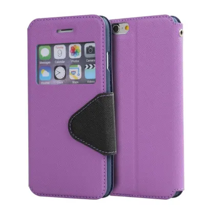 LZB PU leather flip cover for micromax BOLT A61