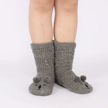 Erkek Örme Sökücü Poater Tutucu Slipper Socks