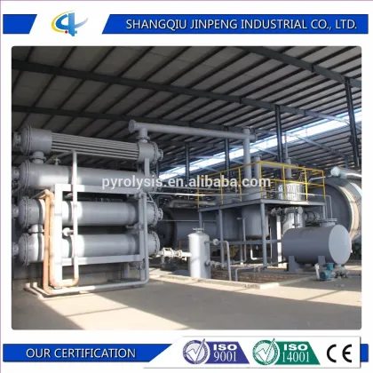Waste Plastic Pyrolysis Machine Waste Rubber Pyrolysis Machine Waste Plastic to Oil Machine