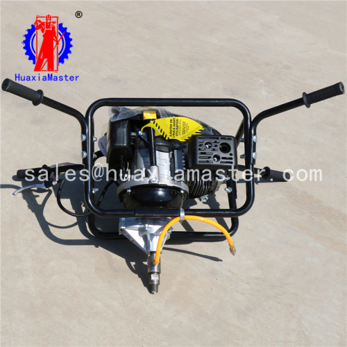 BXZ-2 gasoline engine 7.75HP mountain bags drill rig manufacturer backpack core sample drilling rig price