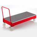 Mobile sump tray for 60/200 litre drums