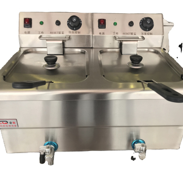 Commercial Stainless Steel Approved Standing Electric Professional Deep Fryer for Potato Chips and Food Sales