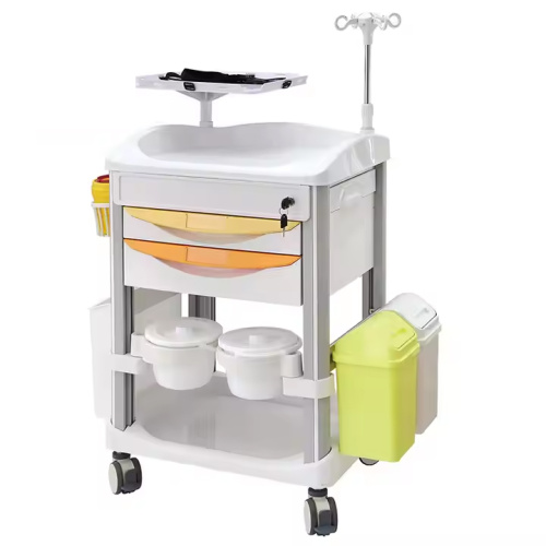 ABS Hospital Medicine Delivery Emergency Treatment Nursing Cart