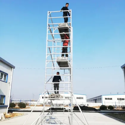 Mobile Aluminum Scaffolding Safety Quick Scaffold Tower Construction Scaffold Stage