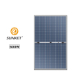 Grande painel solar de 600 W em 2021