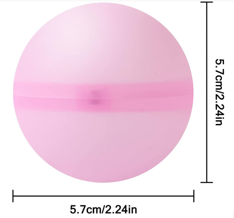 بالون الماء يلعب كرة دفقة