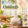 Daidzeína 98%–99% de isoflavona de soja em pó para formulações cosméticas e alimentícias