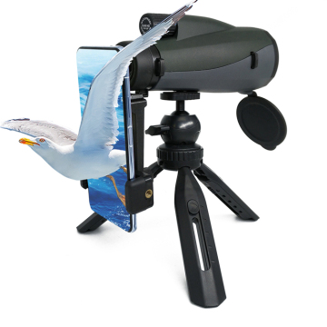 Hollyview High Power Prism Bak4 HD Telescope 12x60 Monocular - Best Gift for Bird Watching