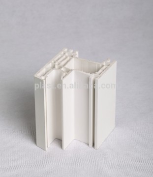 70 casement series window frame pvc plastic profile line