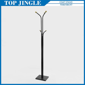 Cobblestone Design Metal Scarf And Hat Hangers Stand