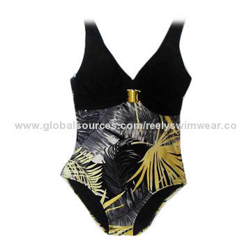 Women's Tank Suits, Made of 80% Polyamide and 20% Elastane Materials