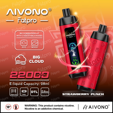 AIM AIVONO FATPRO 22000 퍼프 일회용 전기 담배