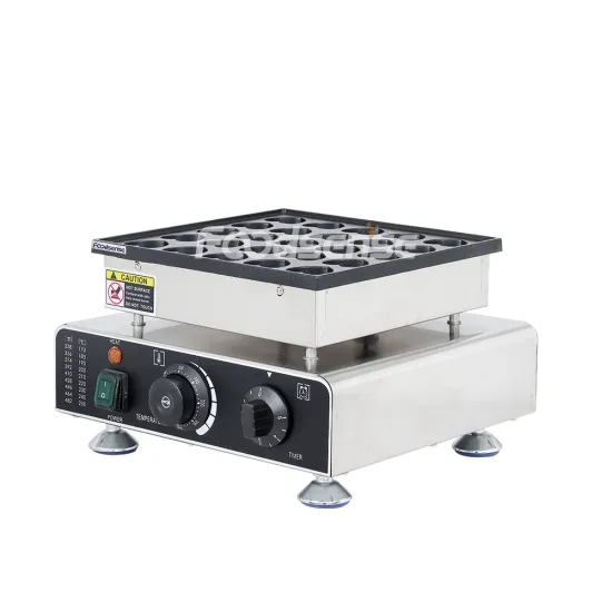 Commercial Heart Shaped Mini Dutch Pancake Maker Maker Electric Dorayaki Maker Muffin Making Machine Grill Non-Stick Surface