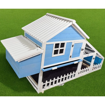 Modern Wooden Outdoor Chicken Coop Design