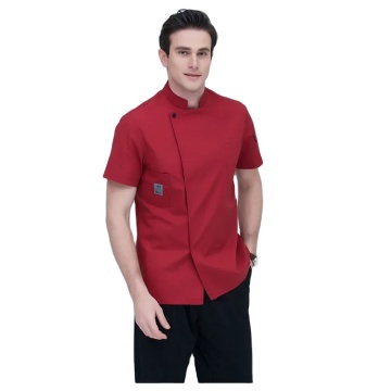 Custom Color Poly Cotton Unisex Hotel Chef Jacket and Restaurant Uniforms: Κλασικά σερβιτόρα ανδρών