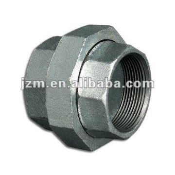 galvanzied malleable iron pipe fitting Union thread