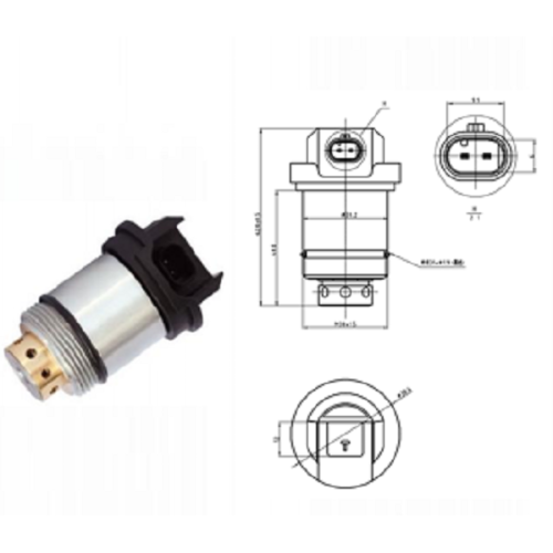 OEM 12V DC Solenoid Valve for Car Suspension Shock Absorber