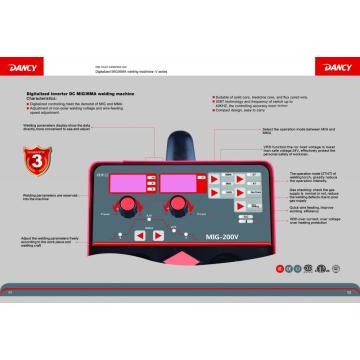 mig welding machine specification 155A