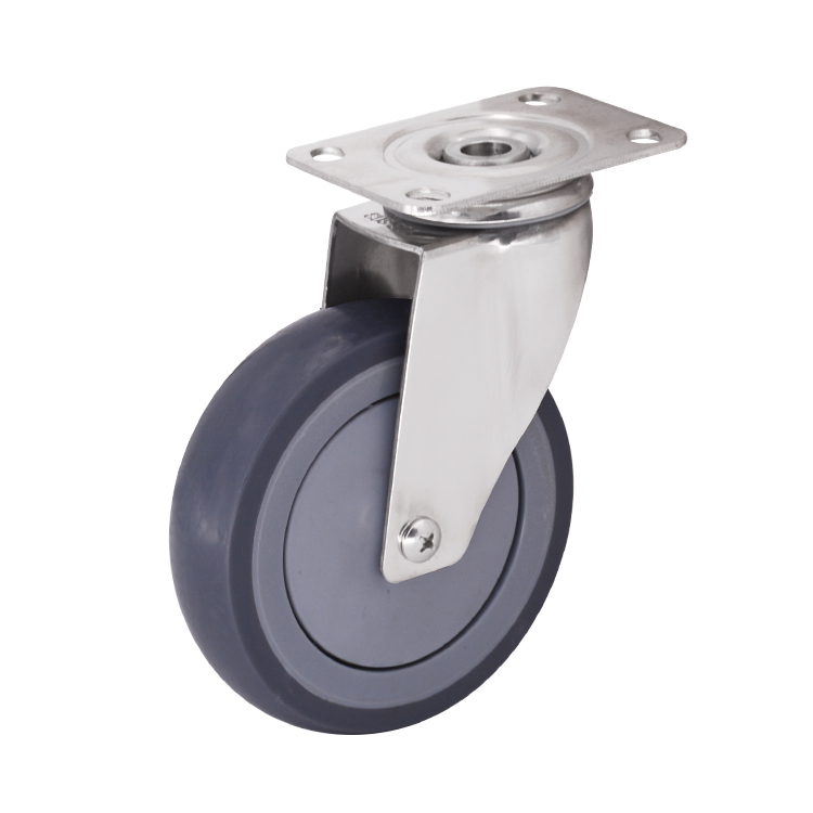 5 Inch Tpr Swivel Caster