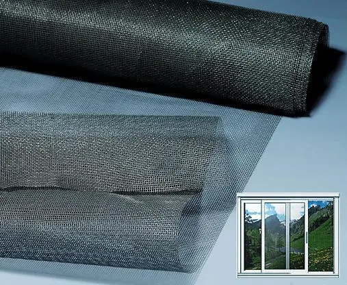 Invisible fiberglass insect net