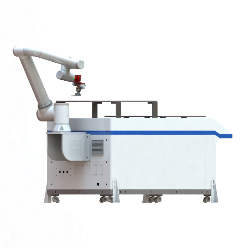 6DOF Mechanical Robotic Arm: Advanced Loading and Unloading Material Robot for CNC Manipulation