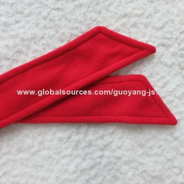 Women's red robe, made of 100% polyester