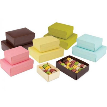 Pembungkusan kotak hadiah macaron kotak hadiah borong disesuaikan