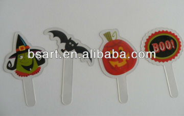 Halloween Baking Wrapper With Picks