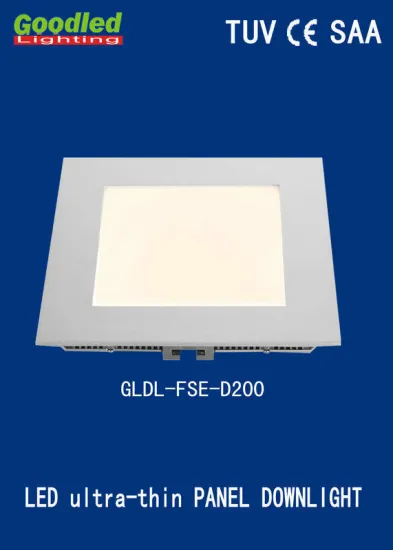 200x200 Square Led Flat Panel Lights 8w, 550lm Flush Mount Led Ceiling Downlights