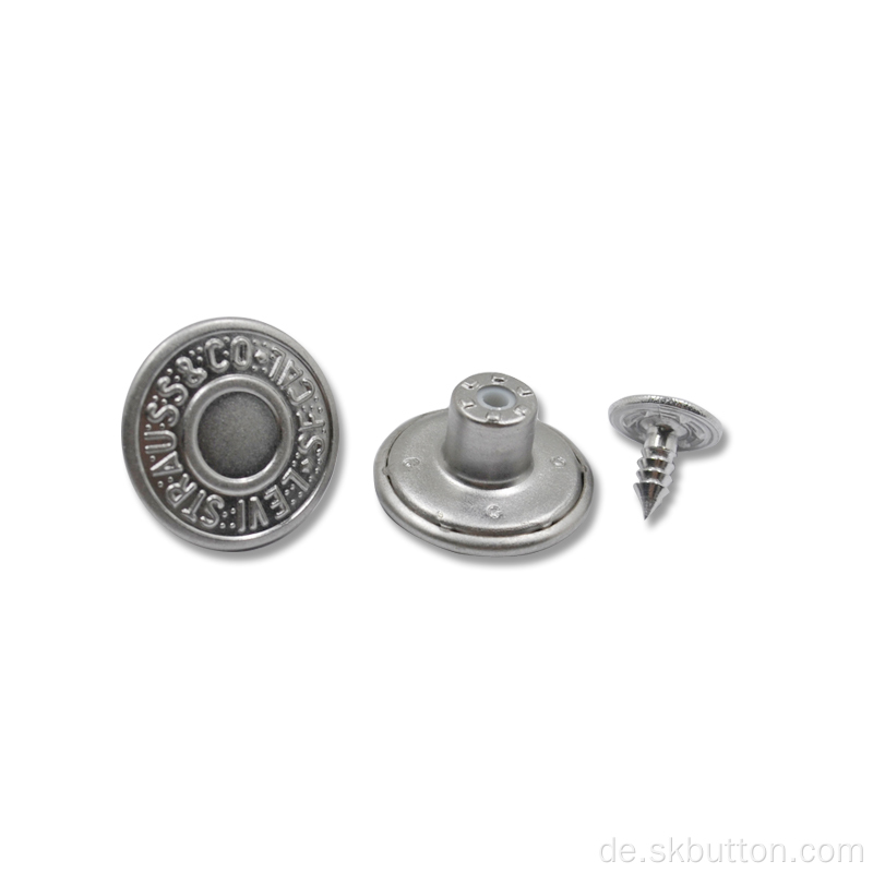 Kein NEW Instant-Taste Abnehmbare Jean-Button-Pins