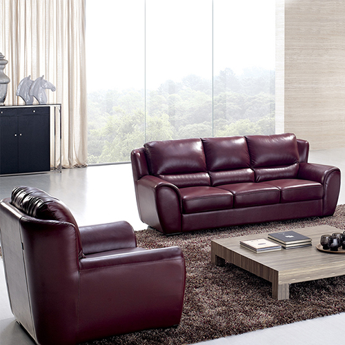 Leather Lounge Sofa Set