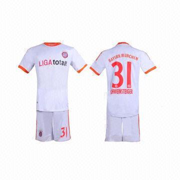 Sports apparel, 100% national and club design, OEM/ODM/small orders are welcome