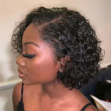 Straight Bob Wig Cheap Raw Brazilian Virgin Human Hair Lace Front Wig Wholesale Transparent Glueless Lace Frontal Wig For Women