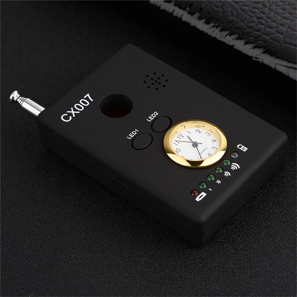 CX007 Full Range Frequency Detector Multi-function Signal Camera Phone GSM GPS WiFi Bug RF Detector Finder