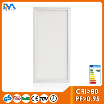 energy efficient lighting solutions 20w 300x600 led ceiling panel light with ce rohs ip54 3 years warranty